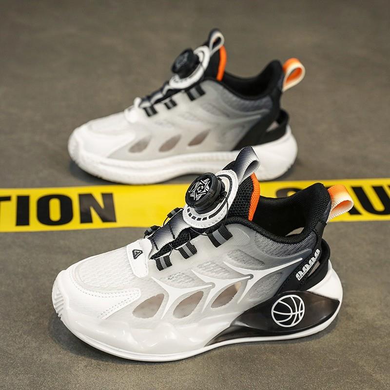 男童凉鞋夏款2025新款网面透气儿童运动鞋中大童夏天镂空男孩网鞋