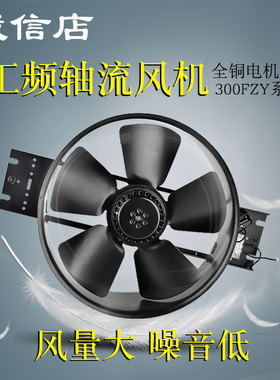 300FZY工频轴流风机300FZY2/3/4/6/7/8-D外转子轴流风机散热风扇