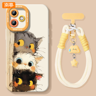 偷感猫猫适用红米note12Turbo手机壳note12小米note12pro十外壳套redmi新款12R女por+全包软壳red米防摔noto