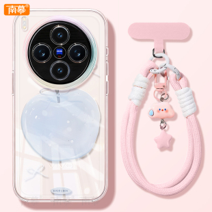 蓝色苹果适用vivoX300手机壳新款 X300Pro保护套vivo硅胶por全包防摔x200外壳x100步步高维沃viv0高级感viovx