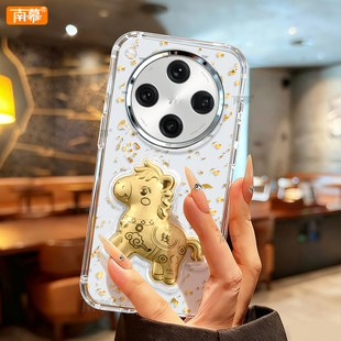 2026马上有钱适用OPPOFindX9手机壳FindX9Pro保护套新款 findx8金箔Findx7马年por透明Find防摔外壳OPPO高级感