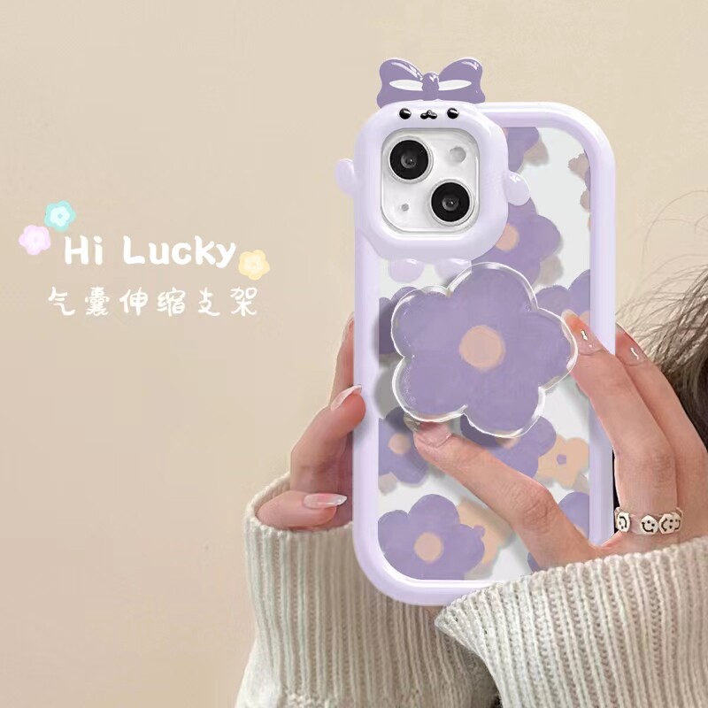 支架清新花朵适用苹果14的手机壳iPhone13promax套12小怪兽镜头x透明iphonex硅胶8ipone十三11新款se3女7plus高性价比高么？