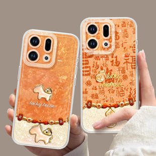 小马吊坠适用OPPOFindX9手机壳FindX9Pro保护套findx8新款Find透明X7防摔Find9X外壳OPPO高级感x6带挂绳x5por