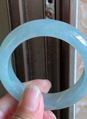 翠都翡翠珠宝天然缅甸A货玉石玉镯子冰种男女同款厚装手镯151183