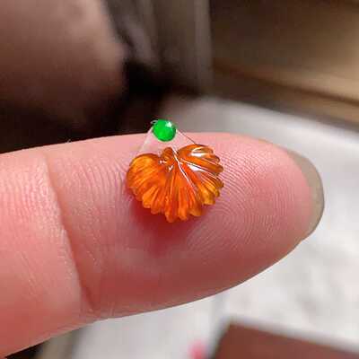 缅甸天然翡翠A货玉石裸石镶嵌面