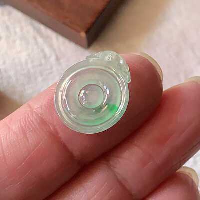天然翡翠A货玉佩挂坠小吊坠项坠
