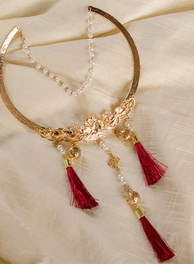 cos哪吒六一表演道具项圈饰品