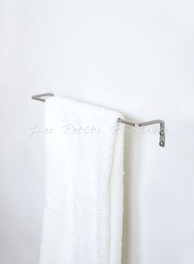 {Les petits bonheurs}日本Homestead简约INS风不锈钢毛巾架挂杆