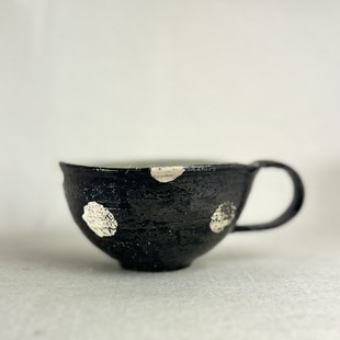 rokuro六鲁 bonheurs日本 职人手工水玉咖啡杯马克杯 petits les