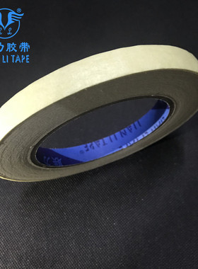 514美纹纸胶带  黄色高温胶 不残胶 高强力纸胶带 12MM*50米