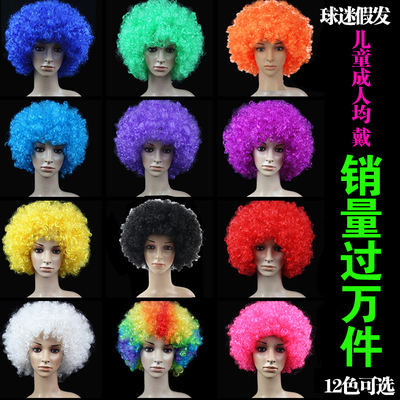 圣诞节蓬松爆炸头搞笑儿童