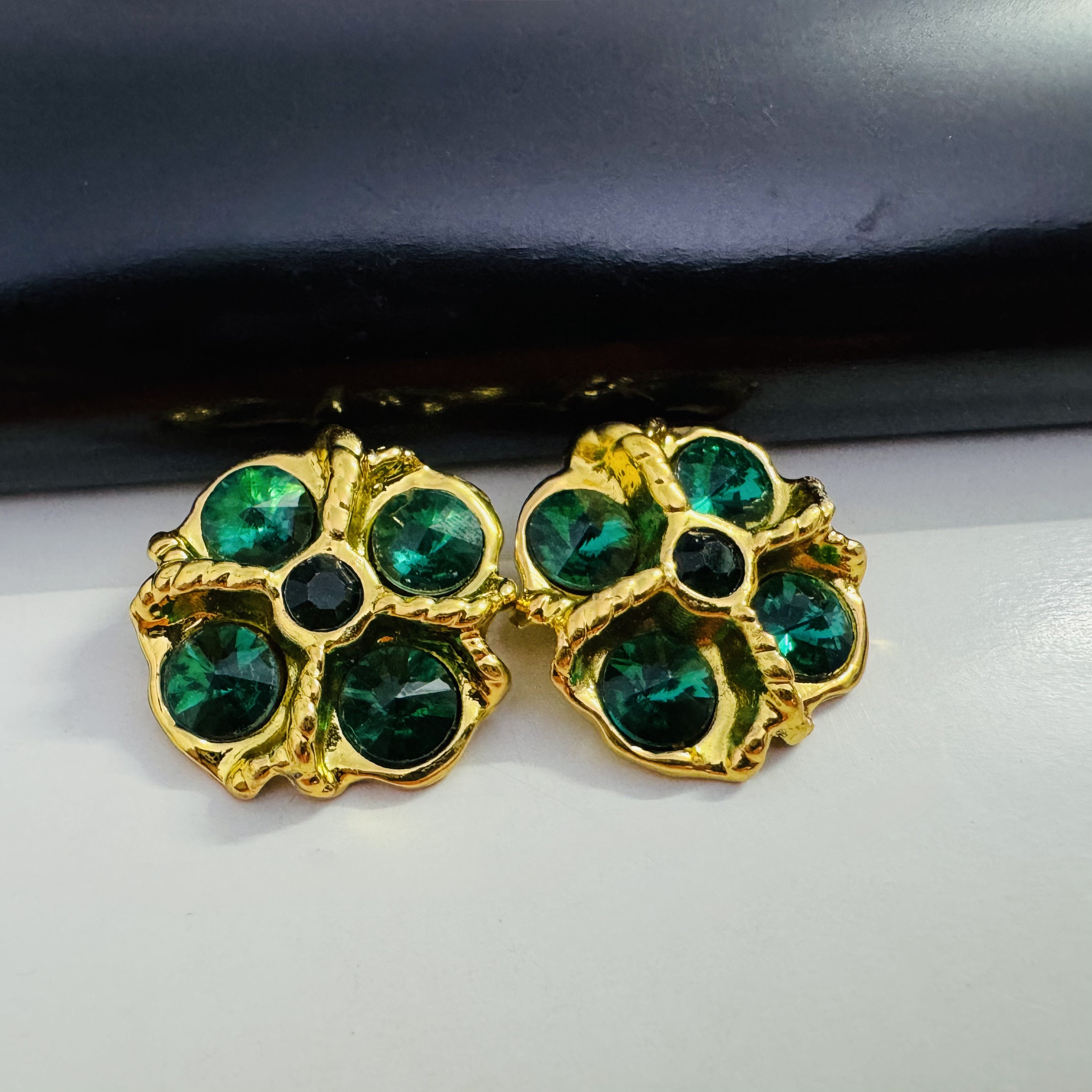 绮进口浅金色翠绿色D捷克水钻水晶貂皮裘皮大衣毛衣金属纽扣29mm