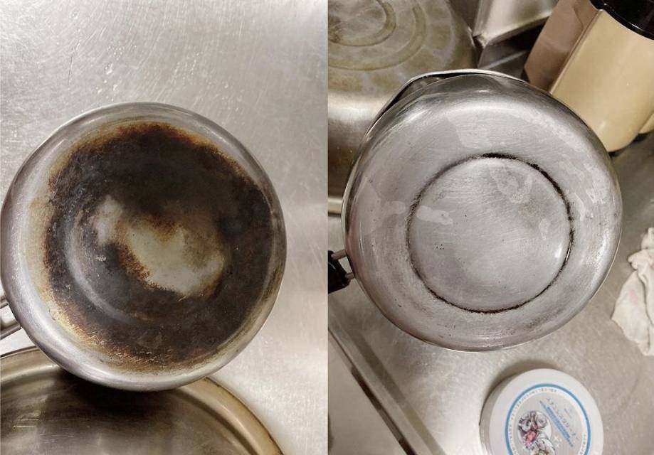 3년 이상 주문시 무료배송 [얼룩이 있는 오래된 제품은 새 제품으로 교환해드립니다] 주방 청소 도구  스테인레스 스틸 청소 페이스트 300G