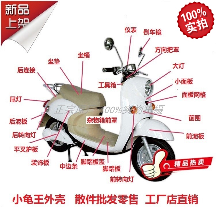 小龟王外壳电动车欧版