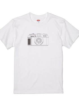 PENTAX宾得 PENTAX 17 胶片相机日本官方原创发烧友短袖纯棉T恤