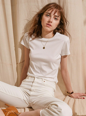 秘密盒子 Must buy（二类）年新款博主潮人单品纯色短袖T恤女