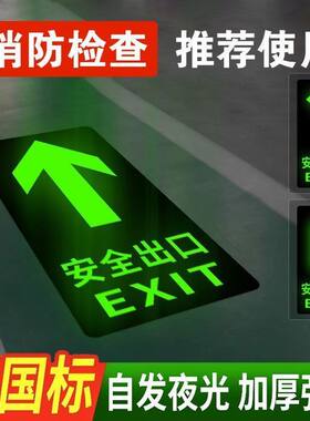 指示牌自发光标识牌应急通道