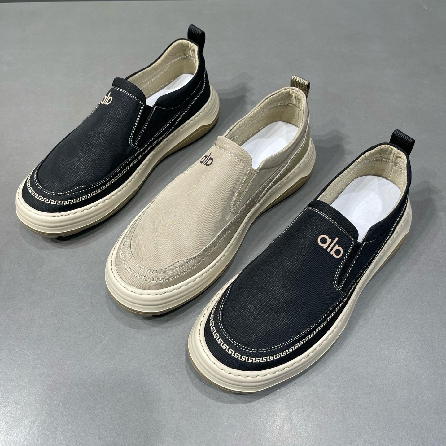 枫之时尚春季一脚蹬懒人鞋冰丝布简约百搭轻便不臭脚男士网红板鞋,流行男鞋,休闲板鞋,淘宝优惠券,粉丝福利购,淘宝优惠卷