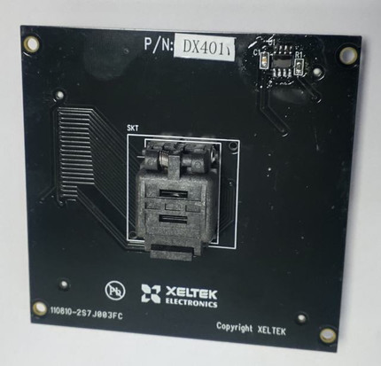 西尔特烧录座DX4013 适配座/希尔特6100N编程座 座子 QFN28