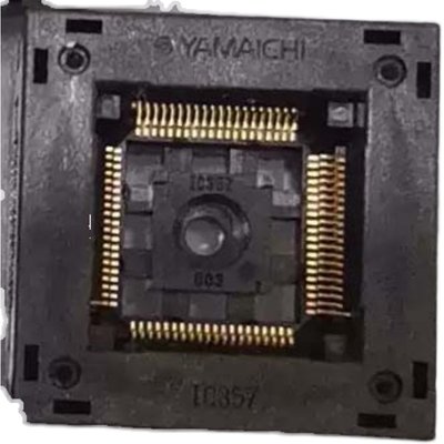IC357-0804-003编程座/测试座/烧写座YAMAICHI 0.65MM QFP80