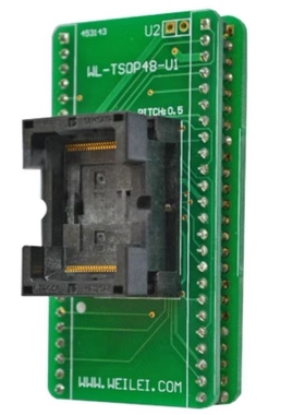 WL-TSOP48-U001/U1编程适配器Wellon威磊编程器烧录座 TSOP48