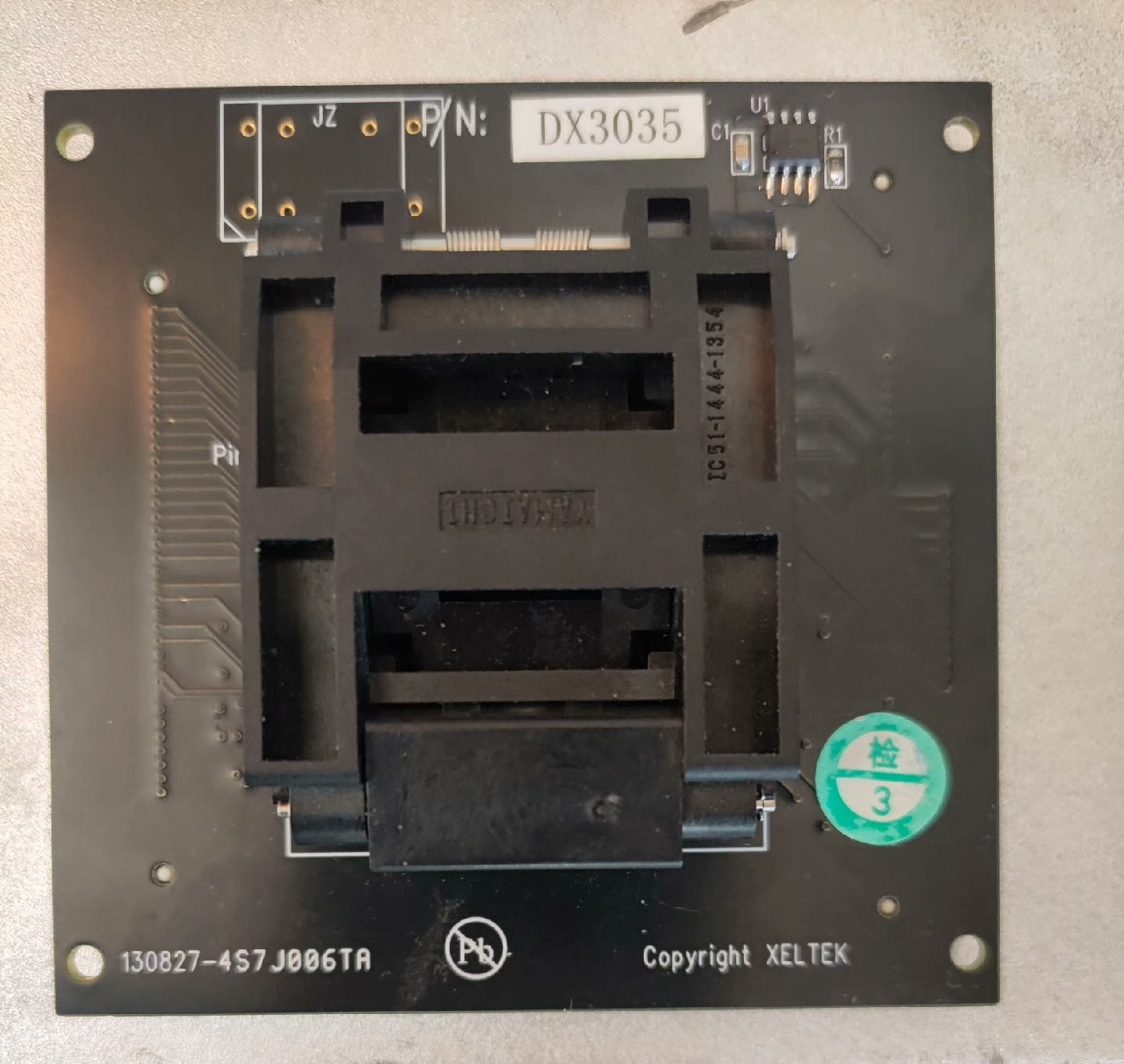 西尔特专用SP6100/N编程座DX3035适配器 烧录座 IC座子QFP144