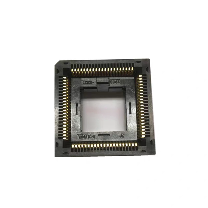 编程座 烧录座 测试座 IC120-0844-003 反放 弹跳PLCC84 socket图片