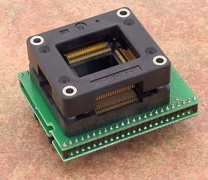 ELNEC原装烧录座DIL48/QFP128 ZIF M30-1 (no. 70-0837) QFP128