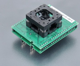 艾科原装烧录座 DIL48/QFN40-2.02 ZIF nRF-4 (ord.no. 70-5754)