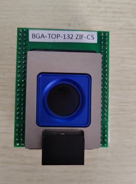 BGA-Bottom-125&BGA-Top-132 ZIF-CS 艾科专用烧录座适配座BGA64