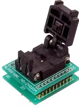 广州周立功SP5000U/X8/X5-PLUS编程器ZY020A适配器 烧录座 编程座