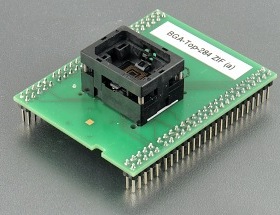 艾科原装烧录座 70-3110/2635A=BGA-Bottom-327 &BGA-Top-284 ZIF
