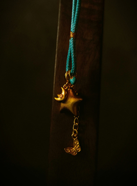 靠近心跳的陪伴|星月蝴蝶项链