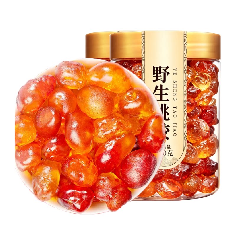 云南桃胶大粒桃胶干货搭雪燕皂角米银耳无杂桃花泪娇颜三宝羹组合