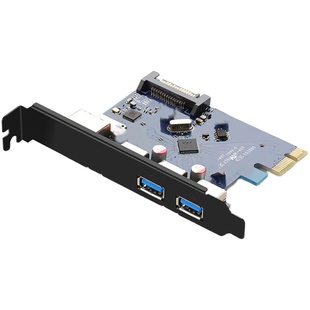 绿联PCI-E千兆网卡台式机电脑pcie内置1000M有线上网主机箱独立扩展卡usb3.0双接口rj45网络游戏拓展转接面板