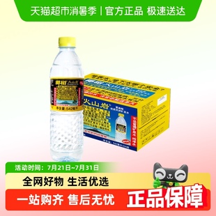 饮用水 椰树火山岩饮用天然矿泉水 整箱装 24瓶 海南特产 542ml