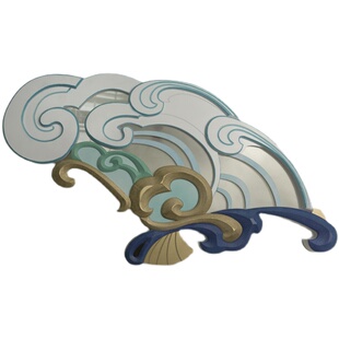 王者荣耀诸葛亮时雨天司扇子 诸葛亮cosplay扇子 cosplay道具包邮