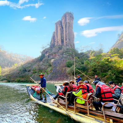 福建厦门鼓浪屿+南平武夷山4日3晚私家团菽庄花园+九曲溪竹筏漂流