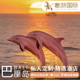 巴厘岛旅游6天5晚纯玩私家团 罗威纳追海豚情人崖乌布梯田游