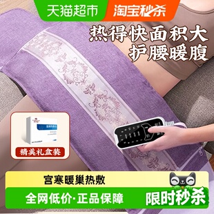 电加热暖宫护腰带宫寒卵巢暖肚子姨妈神器海盐袋艾草热敷包理疗袋