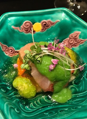 日本旅游大阪米其林怀石料理餐厅一汁二菜UENO丰中店套餐预约预订