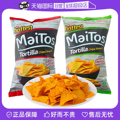 印尼Maitos玉米片香辣味/烧烤味