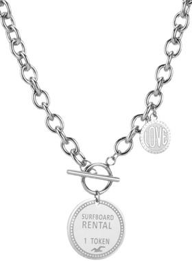 潮流个性OT扣项链嘻哈酷女孩金属