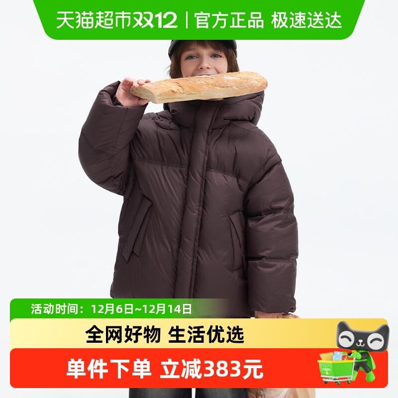 男童加厚羽绒服植木杜邦三防