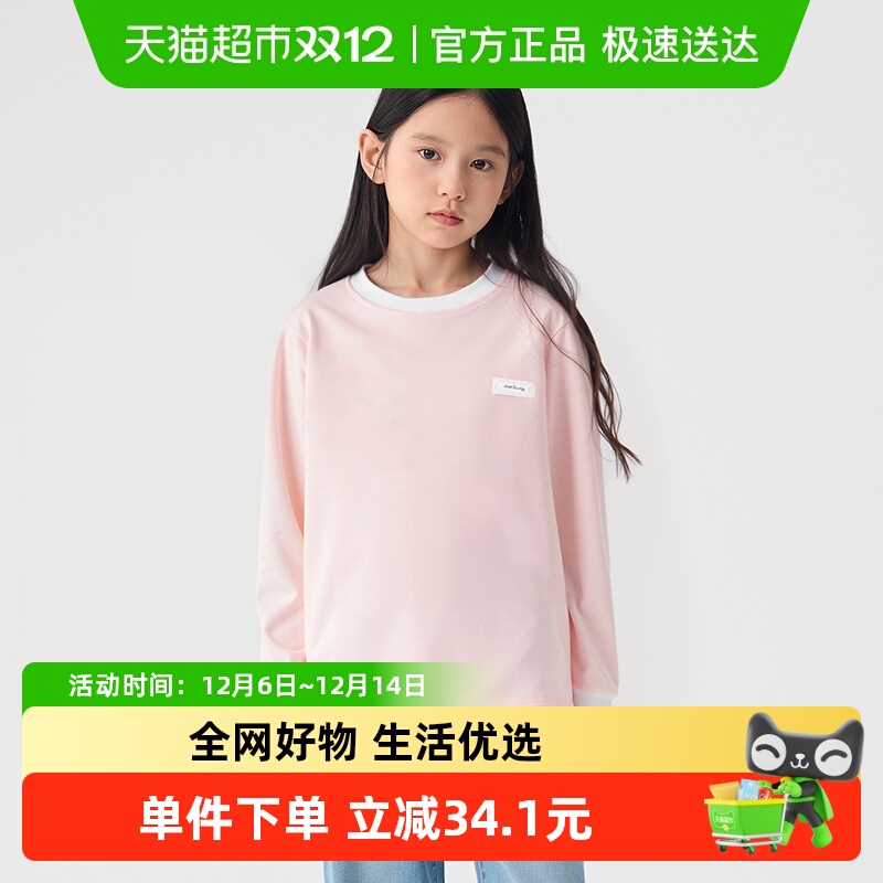 巴拉巴拉童装女童长袖t恤