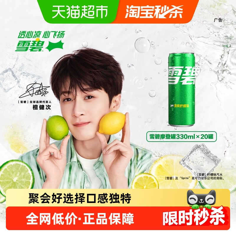 可口可乐饮料330ml×20罐×1组