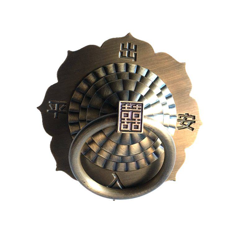 仿古黄铜大门拉手实木门配件拉手