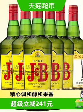 珍宝特选苏格兰威士忌1L6瓶装