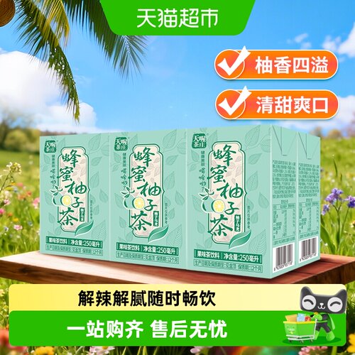 天喔蜂蜜柚子茶乌龙茶饮料尝鲜装