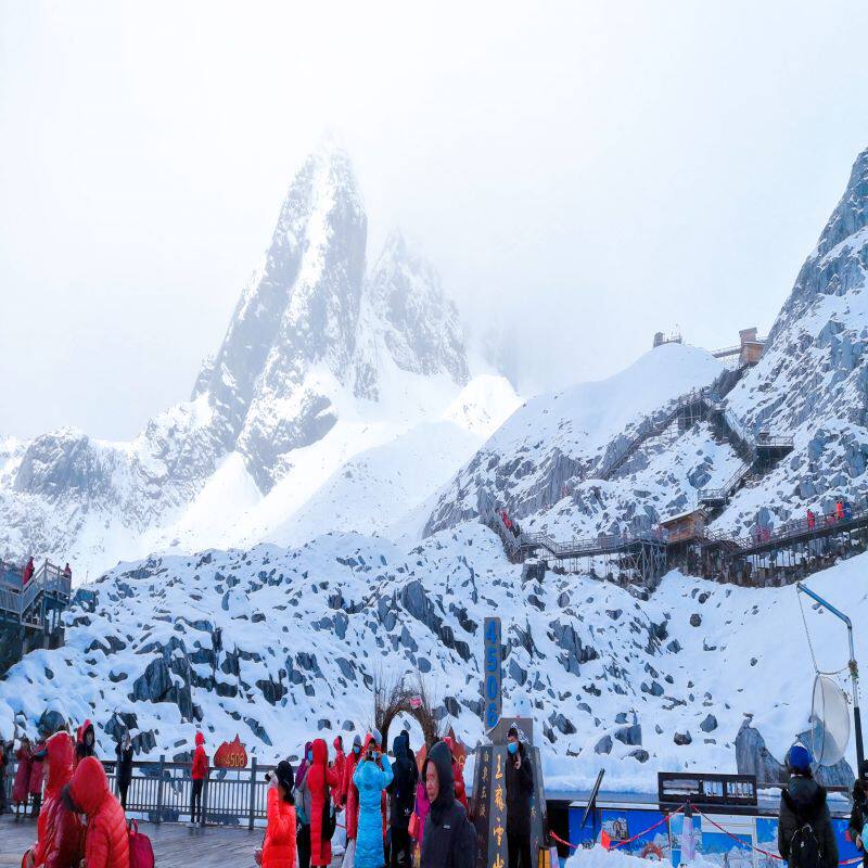 [玉龙雪山-冰川公园索道 环保车 三宝]玉龙雪山大索道票冰川公园套票